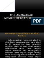 Muhammadiyah Memasuki Abad Kedua