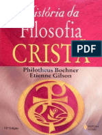 História Da Filosofia Crsitã - Philotheus & Etienne Gilson