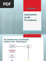 Module 7 - Substantive Test and Documentation (Autosaved)