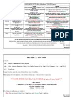 IIT Kanpur Hall of Residence Mess Menu and Options