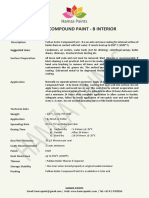 Boiler Compound Paint - B Interior: Description