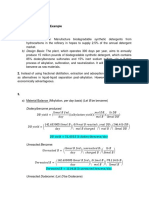 Process Design Example (Biodegradable Synthetic Detergents)