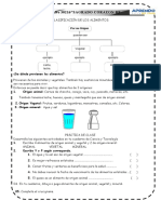 Clasificación de Los Alimentos