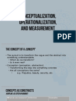 RDL2 0401 - Conceptualization, Operationalization, Measurement