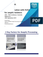 Decontamination With H O For Aseptic Isolators