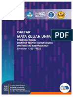 Informasi Mata Kuliah Unpad - Sem 1 - 2021 - 2022