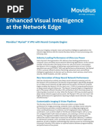 Enhanced Visual Intelligence at The Network Edge: Product Brief