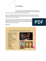 Instrumentos Musicales