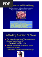 Presentation by Dr. Sandeep Rai - The Development of Brain’s Defenses against  Psychological & Physiological Stress 