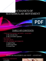 Movements of The Mandible