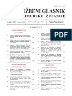 Službeni Glasnik Međimurske Županije Broj 10. Iz 2021. Godine