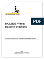 Mod Bus Wiring Recommendations