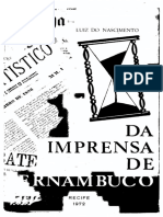 NASCIMENTO, L. História Da Imprensa de Pernambuco VI