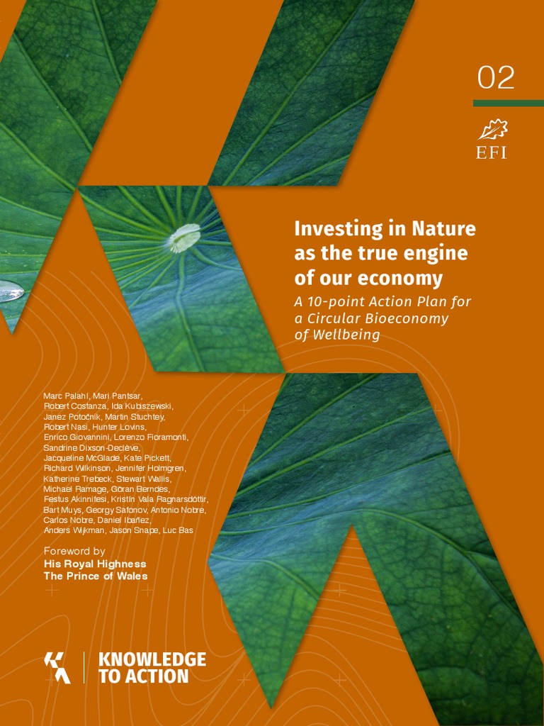 Investing in Nature As The True Engine of Our Economy: Knowledge To ...