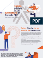 Taller Diseño de Un Tutorial de Instalación Del SketchUp en Formato PDF