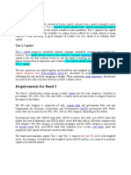 Basel III Capital Adequacy Ratio Minimum Requirement