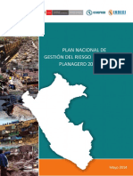 Plan Nacional de Gestion Del Riesgo de Desastres 2014-2021 Planagerd