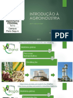 Introdução à agroindústria de biocombustíveis