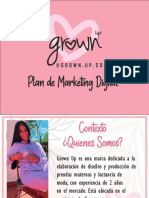 Grown Up-Plan de Marketing Digital-CESDE