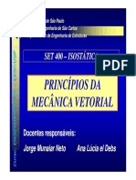 Princípios da Mecânica Vetorial e Estática para Engenharia Civil