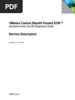 Vmware Carbon Black® Hosted Edr ™: (Formerly Known As CB Response Cloud)