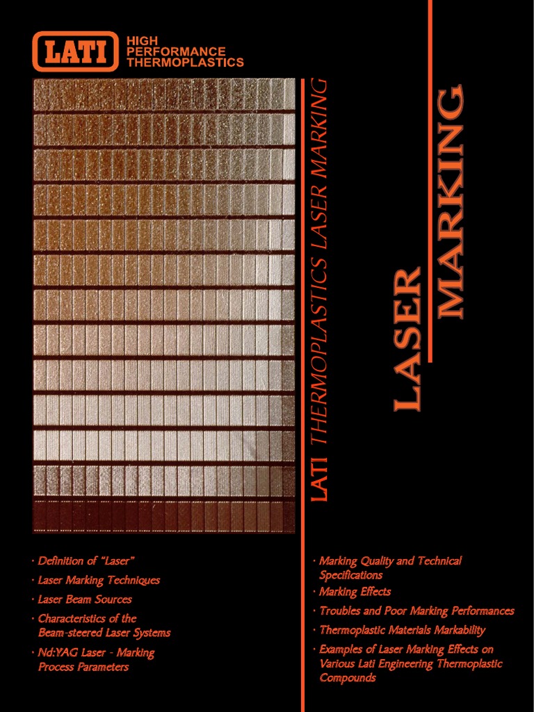 Fundamentals of Laser Marking | Download Free PDF | Laser | Emission ... - General Specification Laser Marking