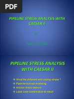 Pipeline Stress Analysis With Caesar Ii