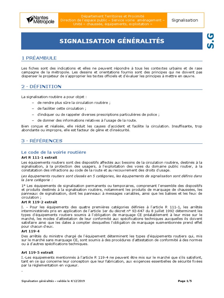 Guide de la signalisation routière | PDF | Feu de circulation ...