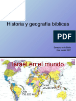 Historia y Geografia Biblicas