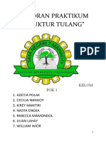 LAPORAN PRAKTIKUM STRUKTUR TULANG (Sma X)