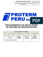 PROCEDIMIENTO DE SISTEMA DE REFRIGERACIÓN v2