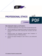 Professional Ethics: After Studying This Chapter, You Will Be Able To