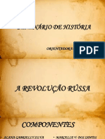 Seminário de História Grupo 1 - A Revolução Rússa1