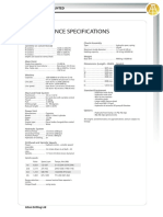 Althon HD900 Spec Sheet