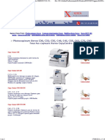 Agence Xerox Docline Photocopieurs - Copy Centre XEROX C20, C35, C45, C55, C65, C75, C90, C32, C40