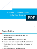 Chapter 2 - Foundation of Individual Behavior