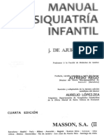 Unidad 2 - AJURIAGUERRA- Manual de Psiquiatria Infantil