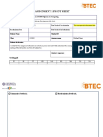 BTEC HND Computing Unit 9 Software Development Life Cycle