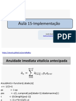 Anuidades fracionadas