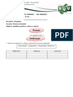 4º - Aula 1 - Ortografia