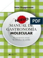 Koppmann, Mariana. 2011. Nuevo Manual de Gastronomía Molecular. (2015)