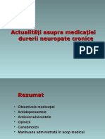 Medicatia Durerii Neuropate Cronice