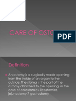 Care of Ostomies