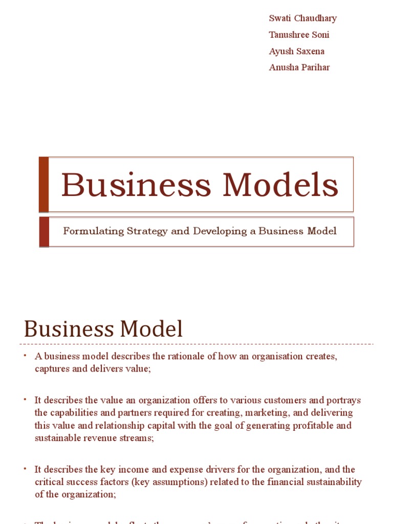 Business Models Explained | PDF | Business Model | Facebook