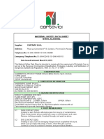 Material Safety Data Sheet Ethyl Alcohol