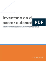 Inventario Sector Automotriz