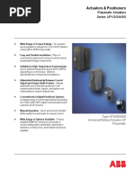 Electro-Pneumatic Positioner TZIDC Guide | PDF | Actuator
