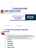 Project Selection Models Guide