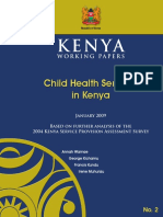 Kenya: Child Health Services in Kenya