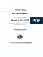 Historical Record Dimensions and Properties